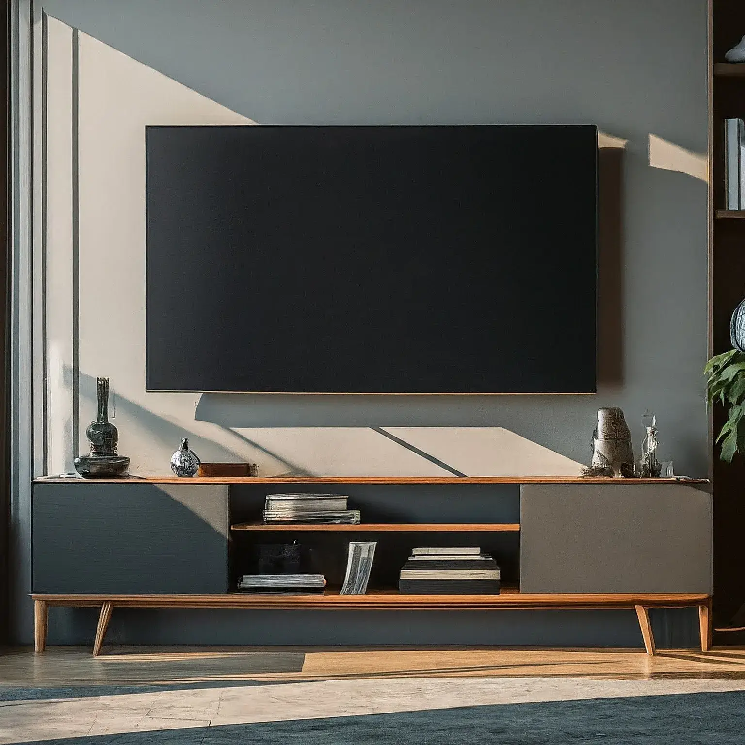 Modern TV seti dekoru 2